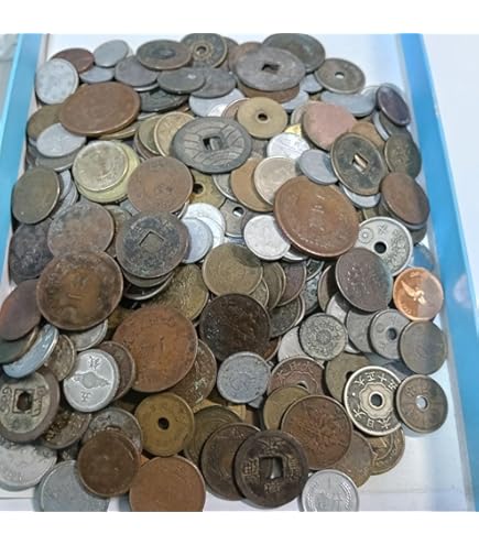 Amazon.co.jp: 安政二朱銀 小判 古銭 アンティーク品 古物